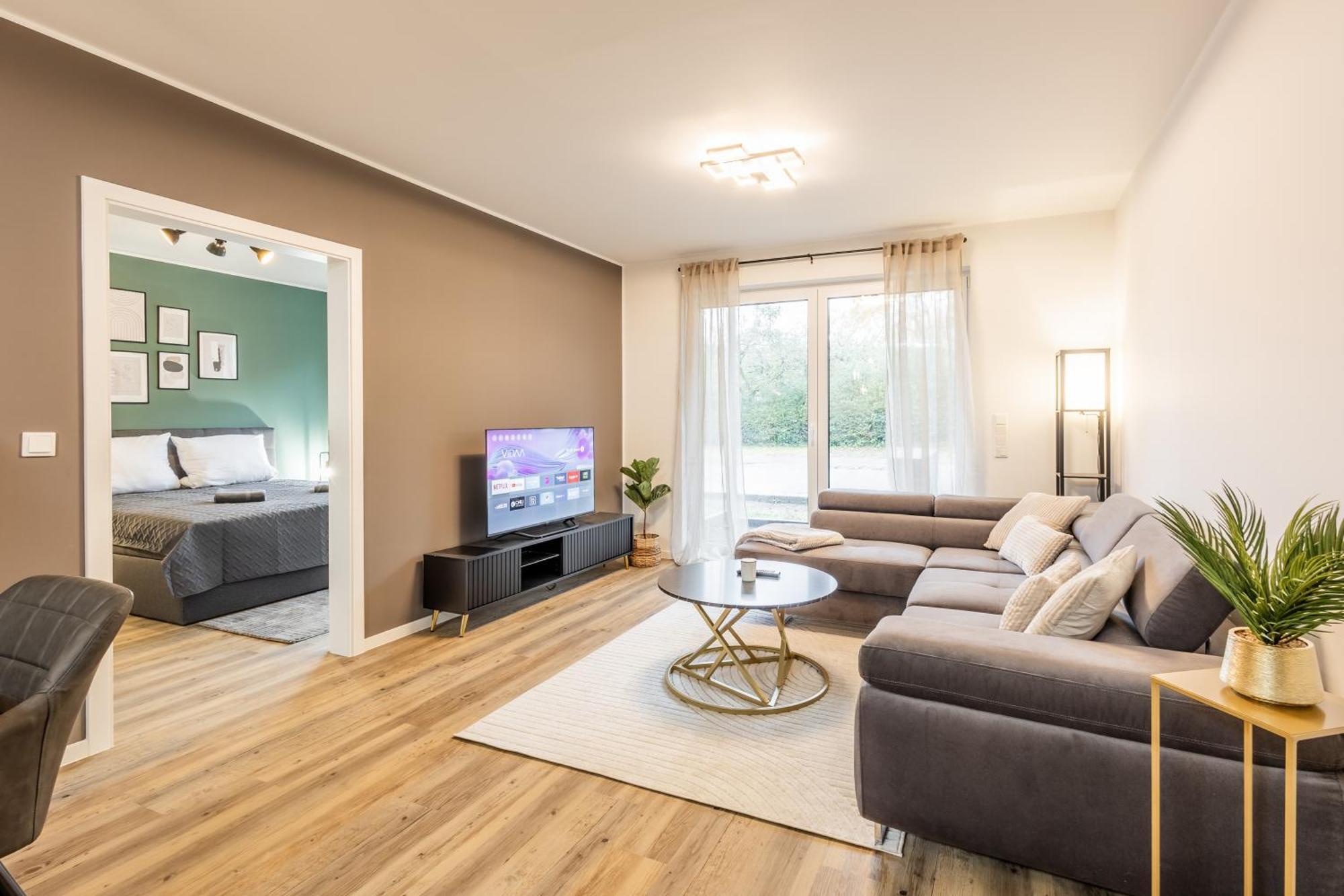 Premium Suite 02 I Smart-Tv I Terrasse I Wifi Hamm  Εξωτερικό φωτογραφία