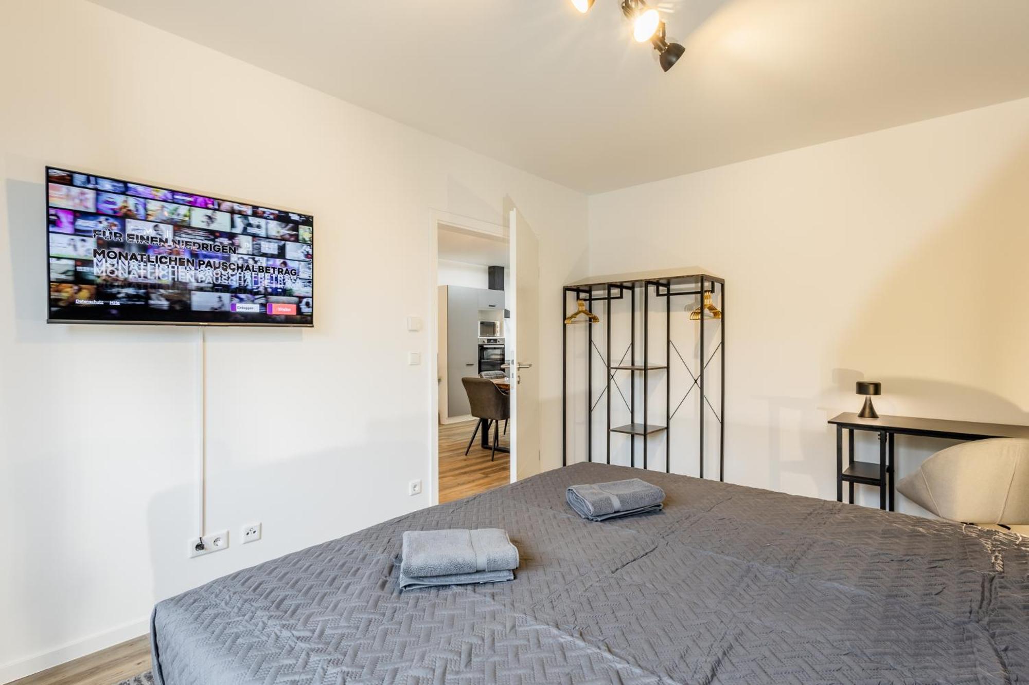 Premium Suite 02 I Smart-Tv I Terrasse I Wifi Hamm  Εξωτερικό φωτογραφία